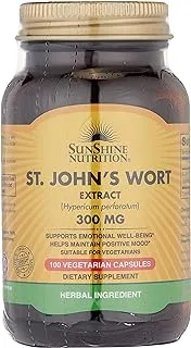 SUNSHINE NUTRITION St.John'S Wort Extract, 300 Mg 100 Capsules