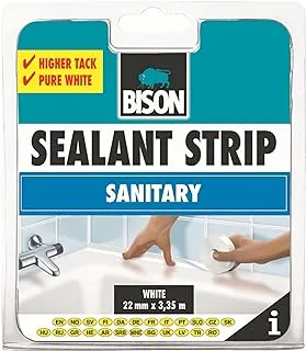 Bison SEALANTSTRIP SANITARY WHITE FPB 22MM*3,35M*6 L69