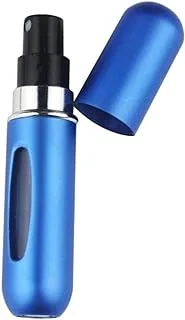 COOLBABYPortable Mini Refillable Perfume Bottle 5ml Mini Metal Sprayer For Travel, Blue