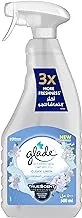 Glade Multispray Clean Linen Air Freshener, Eliminates Unwanted Odour On both Air & Fabric, 500ml