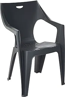 Cosmoplast Plastic Duke Armchair, Cool Grey