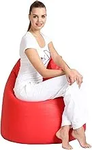 Comfy PVC Bean Bag, Red, ARC13