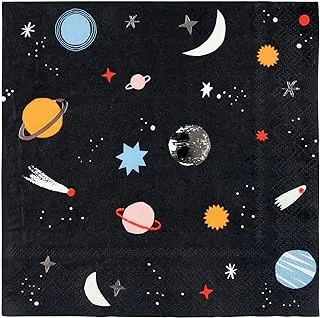 Meri Meri Space Napkins 16 Pieces, Large