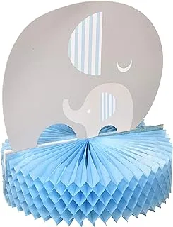 Creative Converting Little Peanut Boy Centrepiece Honeycomb 12Inch X 9-Inch Size, Blue