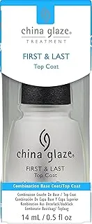 China Glaze, First and Last, 0.5 Fluid Ounce, Ounce