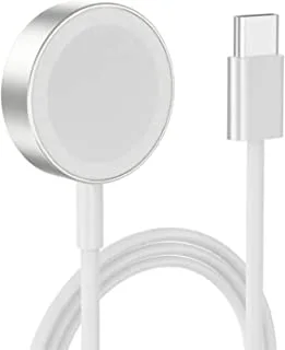 Green Lion Magnetic Charging Cable 1.2M ( Type-C Interface ) for iWatch - Silver