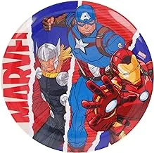 Stor Melamine Plate W/O Rim Avengers Comic Heroes