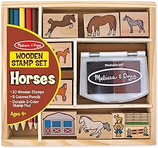 Melissa and Doug Horses Stamp Set