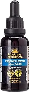 SUNSHINE NUTRITION Water Soluble 10% Pure Propolis Extract, 30 ml