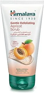 Himalaya Gentle Exfoliating Apricot Scrub Gently Exfoliates Dead Skin Cells and Blackheads - 150ml