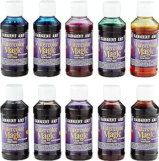 Sargent Art 22-6210 10-Count 4-Ounce Watercolor Magic