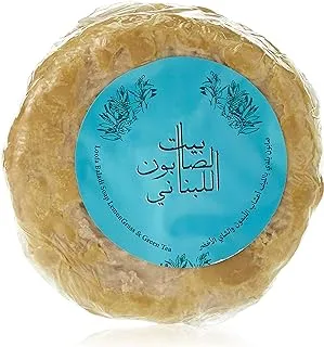 Bayt Al Saboun Al Loubnani Loofa Baladi Soap Lemongrass & Green Tea 300g