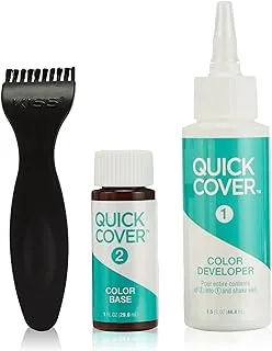 Kiss Quick Cover Hair Color For Men Medium Brown Qmc06