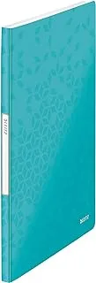 Leitz Wow Display Book A4 20 Pockets Turquoise