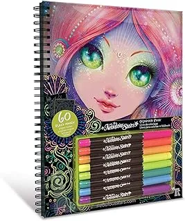 Nebulous Star - Large Coloring Book - Black Pages Coloring Book (Neon Pens)