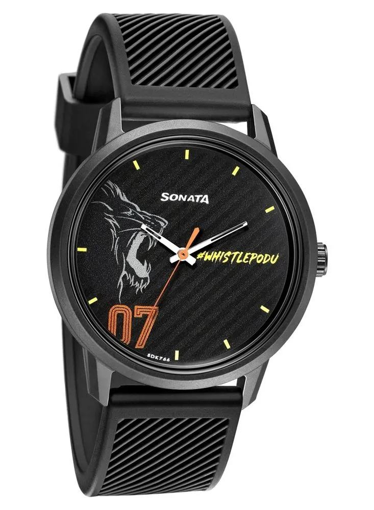 Sonata Chennai Super Kings Limited Edition Watch-77085PP07