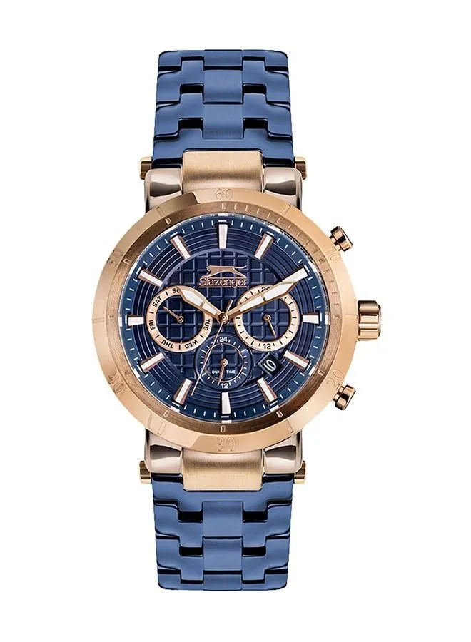 Slazenger Chronograph Blue Dial Watch -SL.9.6284.2.03 - 44mm