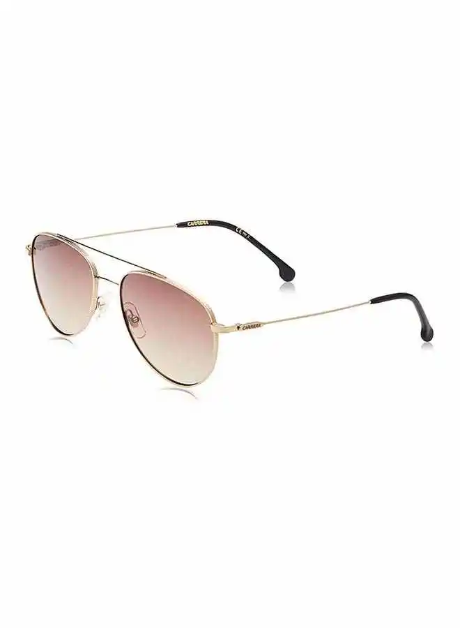 Carrera Full Rim Aviator Frame Sunglasses CARRERA 187/S 0J5G HA - Lens Size: 56mm - Gold