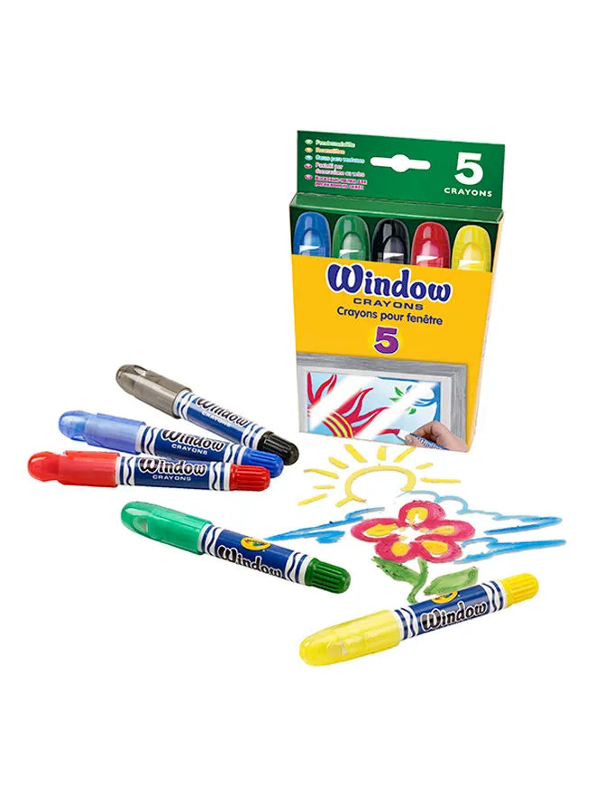 Crayola 5 Piece Window Crayons