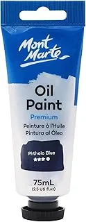 Mont Marte Oil Paint 75 ml, Phthalo Blue