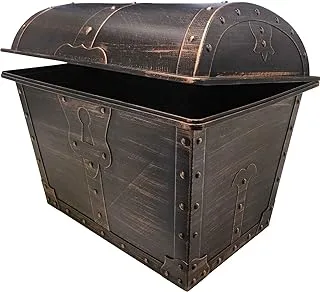 Teacher Created Resources Large Plastic Treasure Chest Classroom Rewards Pirate Party Goody Box (TCR8759)