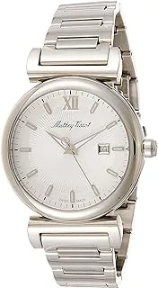 Mathey-Tissot MATTHEY-TISSOT Mathey Tissot Men's Elegance, Silver-tone, bracelet