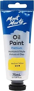 Mont Marte Oil Paint 75 ml, Medium Yellow