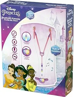 Smd's - disney princess sing along bluetooth karaoke mic with rgb stand