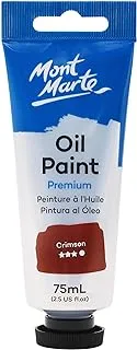 Mont Marte Oil Paint 75 ml, Crimson