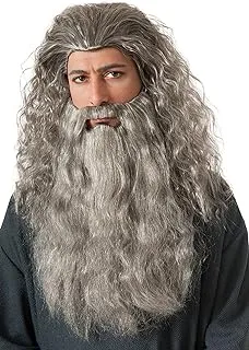 Rubie's Rubies The Hobbit Gandalf Beard Costume Wig Kit-, Gandalf, One size