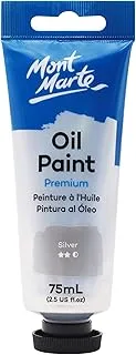 Mont Marte Oil Paint 75 ml, Silver