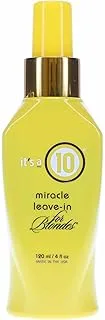 Its A 10 Miracle Leave In For Blondes For Unisex 4 oz Treatment, White