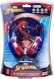 Amplify SMD's - Marvel Spiderman Padded Bluetooth Wireless Stereo Headphones