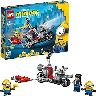 LEGO Minions Unstoppable Bike Chase (75549) Minions Toy Building Kit, with Bob, Stuart and Gru Minion Figures, Makes a Great Birthday Present for Minions Fans, New 2020 (136 Pieces)