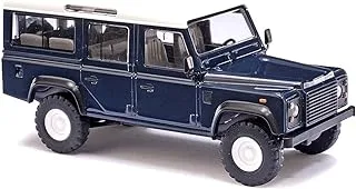 Busch 50302 Land Rover Defender blue HO Scale Model Vehicle