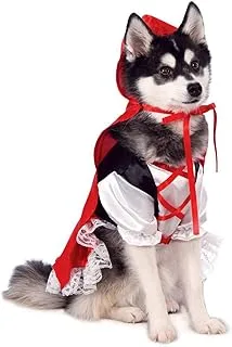 Rubie's red riding hood pet costume, small, multicolor (580245 s)