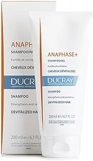 Ducray Anaphase+ شامبو مكمل مضاد لتساقط الشعر - مكمل لجميع علاجات مكافحة تساقط الشعر - تركيبة قابلة للتحلل الحيوي - زجاجة 200 مل