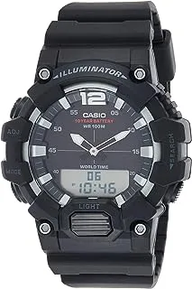 Casio Mens Watch, Analog-Digital Display And Resin Strap