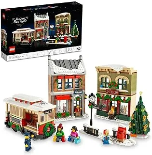 LEGO ICONS Holiday Main Street 10308 Building Blocks Toy Set (1,514 Pieces)