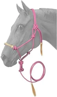 Tough 1 Tough-1 Rawhide Noseband Rope Halter with Lead