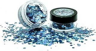 Holographic Chunky Glitter Cosmic Blue 3g