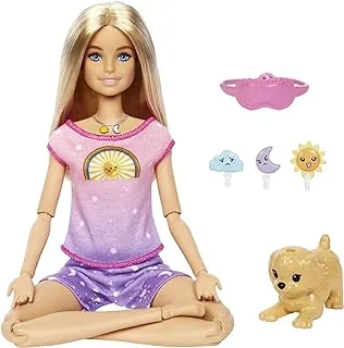 Barbie Rise and Relax Doll, 6 Light & Sound Meditations, 3 & Up