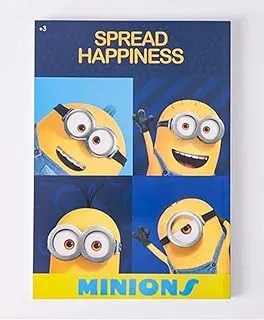 Universal Minions Miniontastic Arabic Notebook, A4 Size