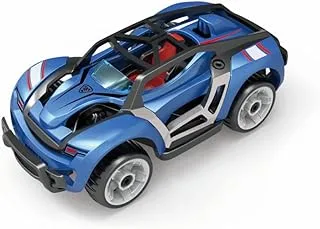 D-Power 17pcs DIY Modified Race Car for Kids | Car Building Toy Kit | Make you own Racing Car, Scale 1:32