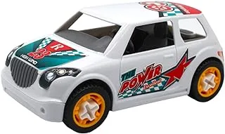 D-Power DIY Smart Wheels Race Car with Truck for Kids | Car Building Toy Kit | 2 in 1 Combo, Scale 1:24