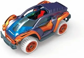 D-Power 17pcs DIY Modified Race Car for Kids | Car Building Toy Kit | Make you own Racing Car, Scale 1:32