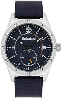 Timberland Boynton Men's Analogue Quartz Watch with Blue Dial and Blue Nylon Strap - TBL.15948JYS-03