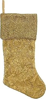 Christmas Stocking Gold 50cm