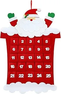 Santa advent calendar 50x77cm