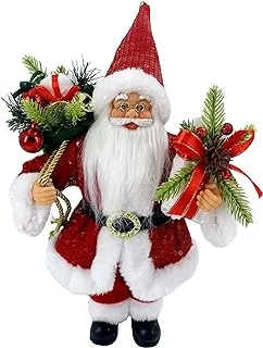 Christmas Standing Santa 30cm